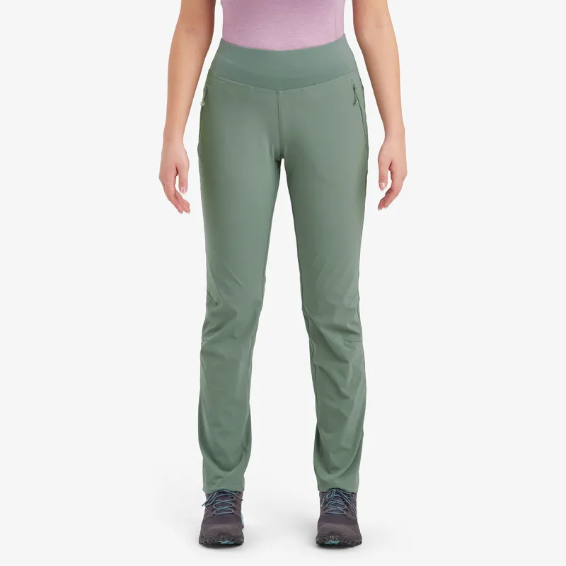 Montane Womens Tucana Lite Pants Eucalyptus-1